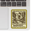 Juju and Moxie - Bigfoot Sarcastic Cute Cryptoid High Quality Vinyl Sticker