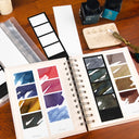 Wearingeul Impression Ink Color Swatch Cards - Four Photos - Black