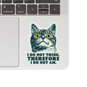 Juju and Moxie - Funny Kitty Cat Goofy Humor High Quality Vinyl Sticker