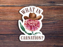 Sticker Horse - What In Carnation Sticker