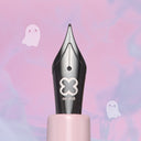 Esterbrook x Sweet Kawaii Design Pastel Halloween Pink Fountain Pen with Ghost