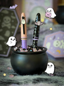 Esterbrook x Sweet Kawaii Design Pastel Halloween Black Fountain Pen with Bat