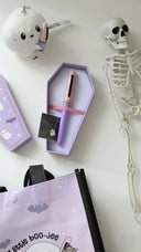 Esterbrook x Sweet Kawaii Design Pastel Halloween Pink Fountain Pen with Ghost