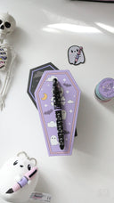 Esterbrook x Sweet Kawaii Design Pastel Halloween Black Fountain Pen with Bat