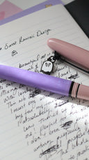 Esterbrook x Sweet Kawaii Design Pastel Halloween Pink Fountain Pen with Ghost