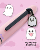 Esterbrook x Sweet Kawaii Design Pastel Halloween Pink Fountain Pen with Ghost
