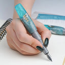Benu Pixie Pocket Fountain Pen - Aqua Glow