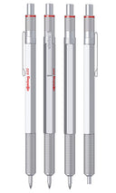 Rotring 600 Silver Ballpoint Pen