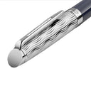 Waterman Hémisphère 2022 Special Edition Deluxe Blue Chrome Trim Fountain Pen