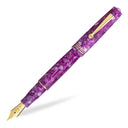 Leonardo Momento Zero Fountain Pen - Lavanda with Gold Trim