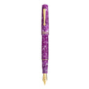 Leonardo Momento Zero Fountain Pen - Lavanda with Gold Trim
