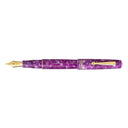 Leonardo Momento Zero Fountain Pen - Lavanda with Gold Trim