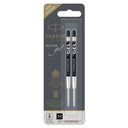 Parker Gel Ballpoint Pen Refills Black Ink – Pack of 2