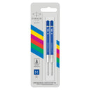 Parker Gel Ballpoint Pen Refill 0.7mm Blue - Pack of 2
