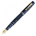 Leonardo Momento Zero Fountain Pen - Blue Sorrento with Gold Trim