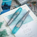 Benu Pixie Pocket Fountain Pen - Aqua Glow
