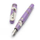 Leonardo Momento Zero Fountain Pen - Nuvola Lilac with Silver Trim