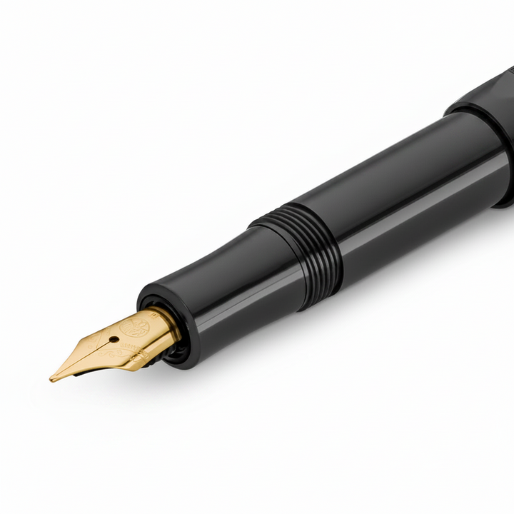 Kaweco Classic Sport Black Guilloche Fountain Pen