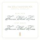 Ferris Wheel Press The Joule Fountain Pen - Juniper Moss