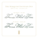 Ferris Wheel Press The Marquise Fountain Pen - After Hours