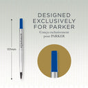 Parker Rollerball Pen Refill with blue ink