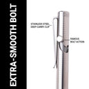 Tactile Turn Bolt Action Pen - Titanium - Standard Length [5.6"]