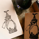 Dominant Industry Wood Stamp - A Log of Atlantis