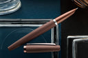 Diplomat Viper Fountain Pen in Brown Guilloche