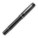 Delta Spaccanapoli Fountain pen - D'Angio (Black) with Silver Trim