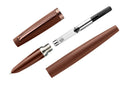 Diplomat Viper Fountain Pen in Brown Guilloche