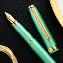 Platinum Biso Fountain Pen - Sparkle Mint Green (Limited Edition)