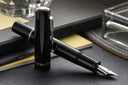 Delta Spaccanapoli Fountain pen - D'Angio (Black) with Silver Trim