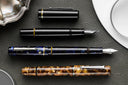 Delta Spaccanapoli Fountain pen - D'Angio (Black) with Silver Trim