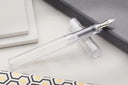 Pilot Kakuno Fountain Pen - Clear Barrel