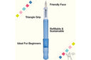 Pilot Kakuno Fountain Pen - Blue