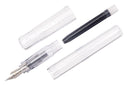 Pilot Kakuno Fountain Pen - Clear Barrel