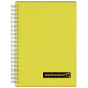 Maruman Septcouleur Notebook - B6 - Lined - Yellow
