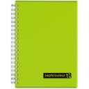 Maruman Septcouleur Notebook - B6 - Lined - Lime