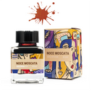 Leonardo Officina Bottled Ink for Fountain Pens in Noce Moscata Brown