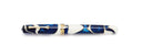 Leonardo Momento Magico Fountain Pen -Blue Wave with Gold Trim