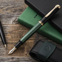 Pelikan Souveran M400 Fountain Pen - Black/Green