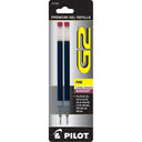 Pilot G2 Gel Ink Refills, Burgundy, 2 Pack