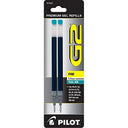 Pilot G2 Gel Ink Refills, Teal, 2 Pack