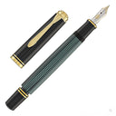 Pelikan Souveran M600 Black & Green Fountain Pen