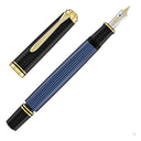 Pelikan Souveran M600 Black & Blue Fountain Pen