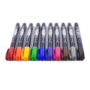 Fudenosuke Colors Calligraphy Brush Pens - 10-Pack