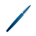 Diplomat Viper Fountain Pen in Blue Guilloche